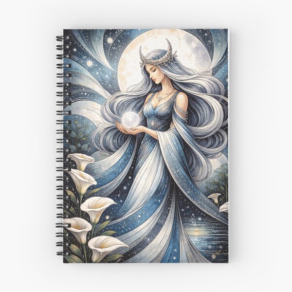 Item preview,  Mama Quilla painting - Inca Goddess of the moon and marriage. designed and sold by GalleryKauffeld.