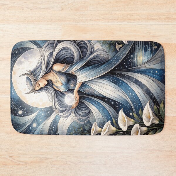 Item preview,  Mama Quilla painting - Inca Goddess of the moon and marriage. designed and sold by GalleryKauffeld.