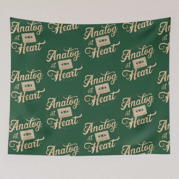 Item preview, Analog At Heart Cassette Tape 312 designed and sold by FunkyBirdPrints.