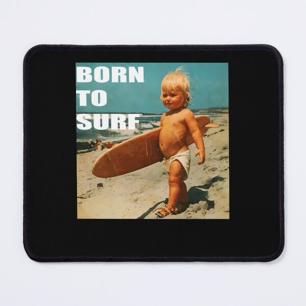 Item preview, Sixties Little Surfer Kid Beach designed and sold by BeautifulArt47.