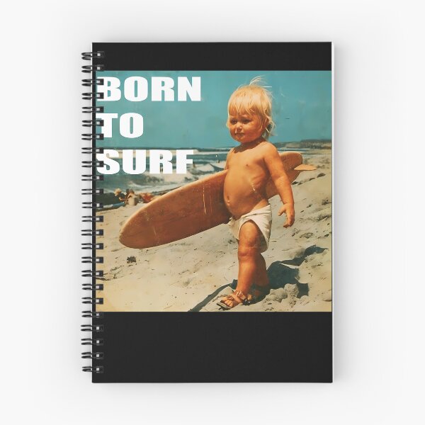 Item preview, Sixties Little Surfer Kid Beach designed and sold by BeautifulArt47.