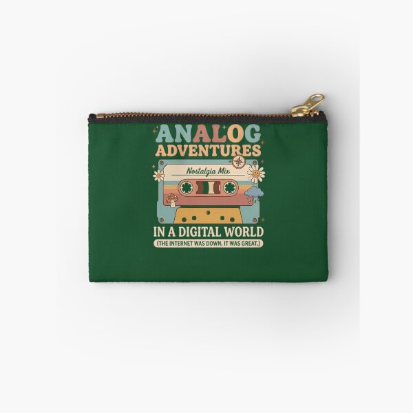 Item preview, Analog Adventures  Nostalgia Cassette Retro Design 20 designed and sold by FunkyBirdPrints.