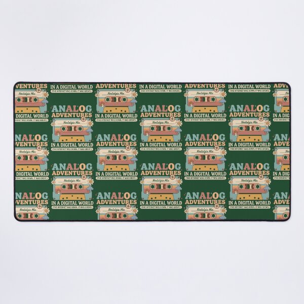 Item preview, Analog Adventures Nostalgia Cassette Retro Design 20 designed and sold by FunkyBirdPrints.