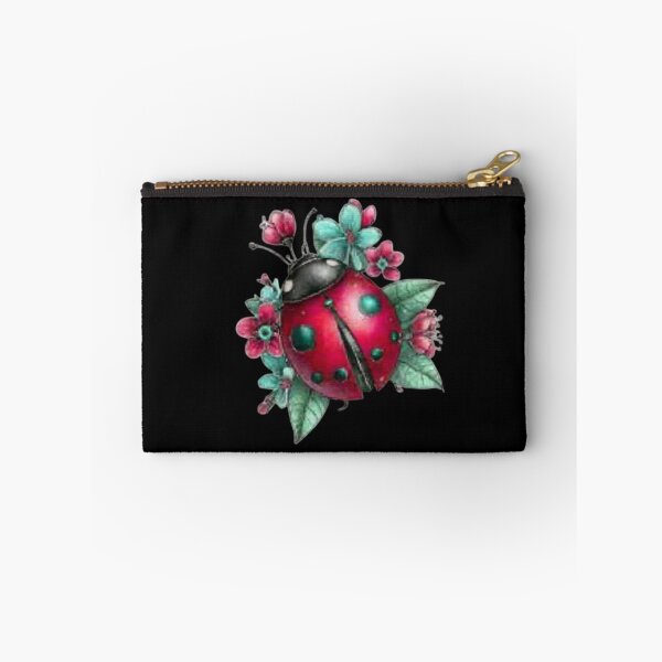 Item preview, Ladybug with Vibrant Blossoms designed and sold by hrendika.