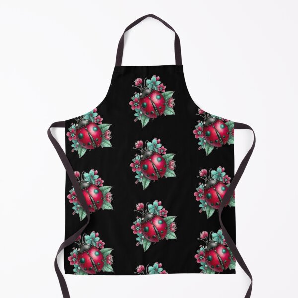 Item preview, Ladybug with Vibrant Blossoms designed and sold by hrendika.