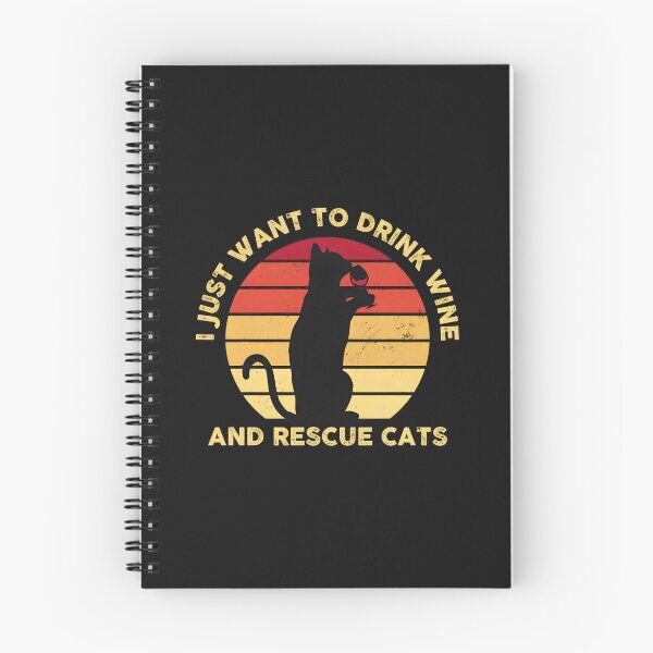 Item preview, Cat Wine Rescue Sunset Retro Graphic designed and sold by Mailinh123.