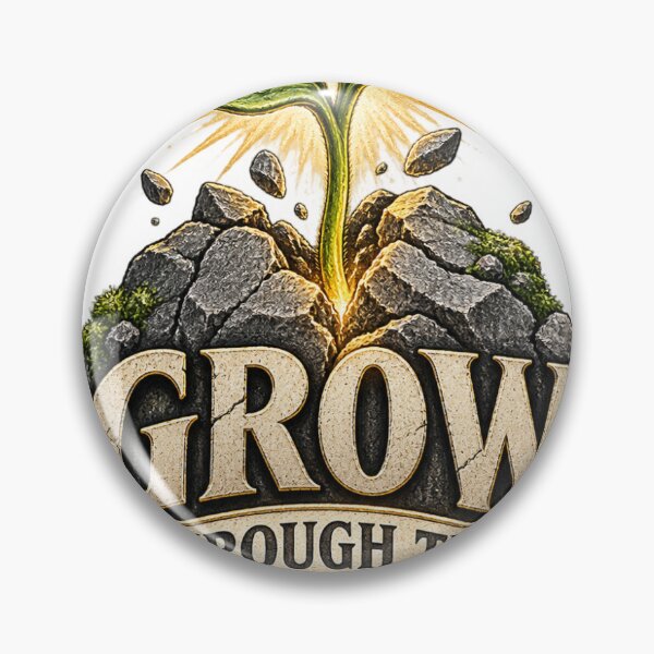 Item preview, Grow Through the Hard Part designed and sold by S06PMarketing.
