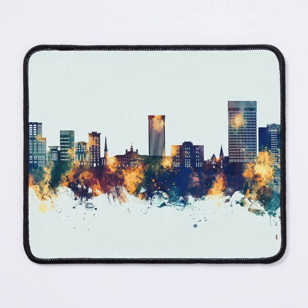Item preview, Greenville South Carolina Skyline designed and sold by ArtPrints.