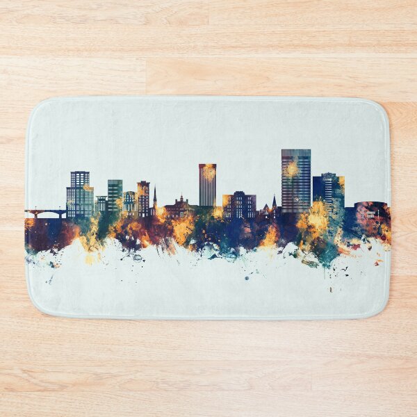 Item preview, Greenville South Carolina Skyline designed and sold by ArtPrints.