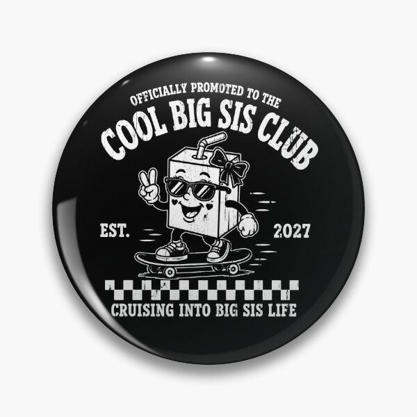 Item preview, Officially Promoted To The Cool Big Sis Club Cruising Into Big Sis Life designed and sold by Muslims_place.