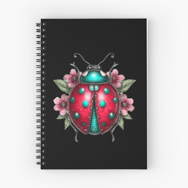 Item preview, Ladybug with Floral Background designed and sold by hrendika.