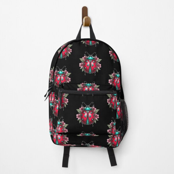 Item preview, Ladybug with Floral Background designed and sold by hrendika.