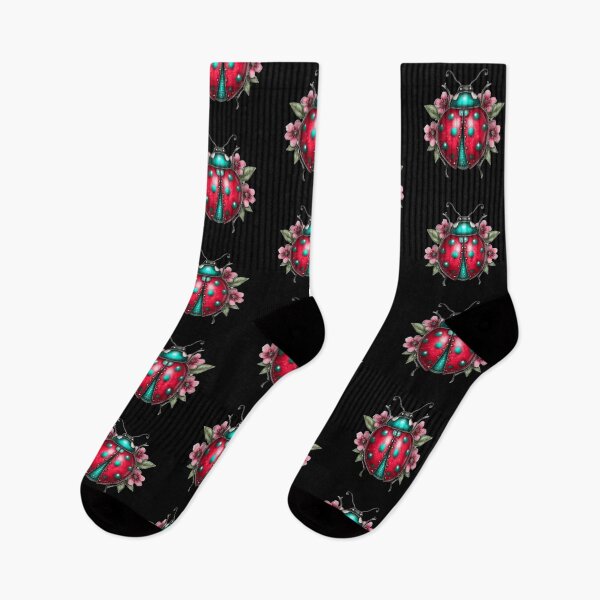 Item preview, Ladybug with Floral Background designed and sold by hrendika.