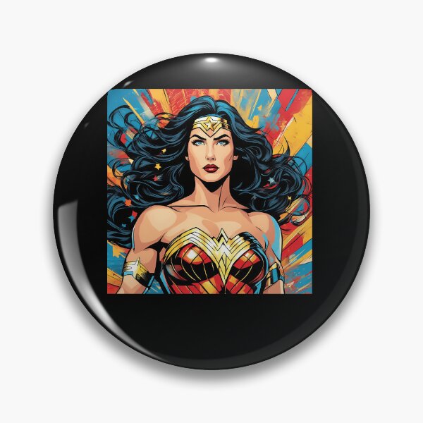Item preview, Amazonian Heroine Pop Painting designed and sold by eltonjr.