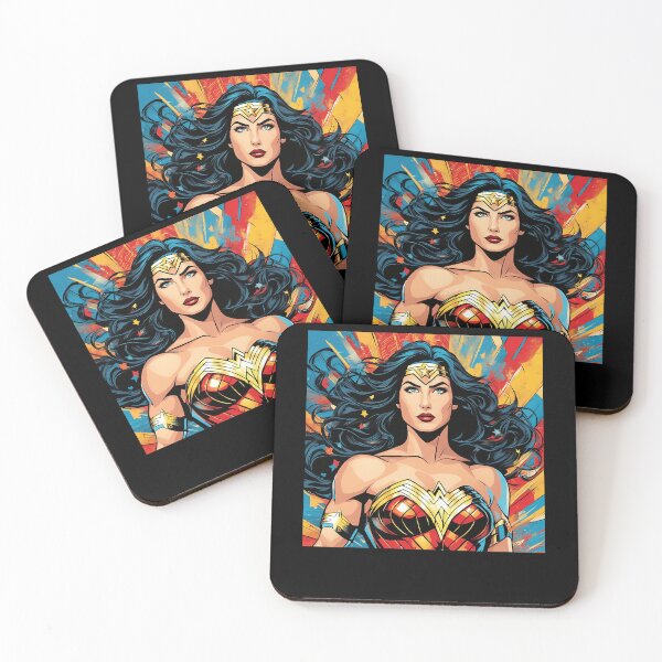 Item preview, Amazonian Heroine Pop Painting designed and sold by eltonjr.