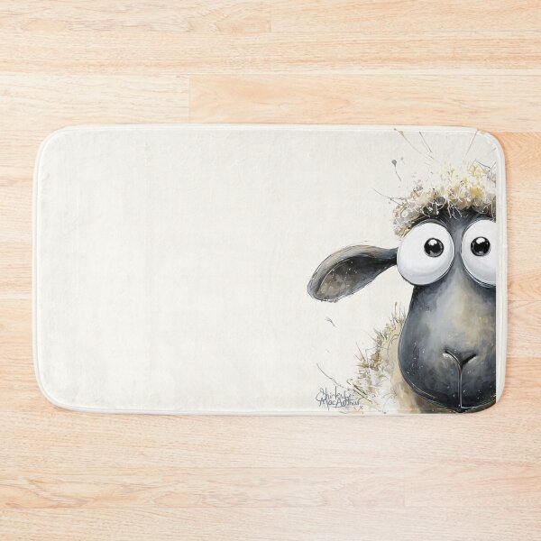 Item preview, Gorgeous Sheep ' Nosey Fluff Berry’ BY SHiRLeY MacARTHuR designed and sold by Shirley MacArthur Art.