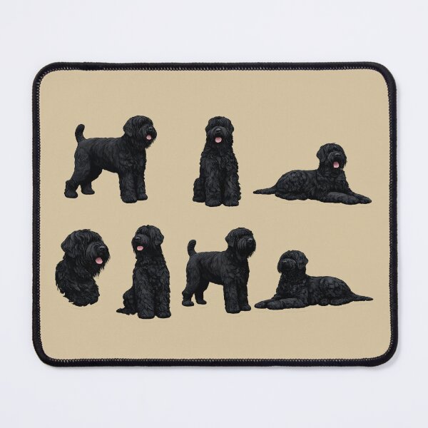 Item preview, Black Russian Terrier Dog Collection – Dog Breed Stickers designed and sold by blankTeeShirt.