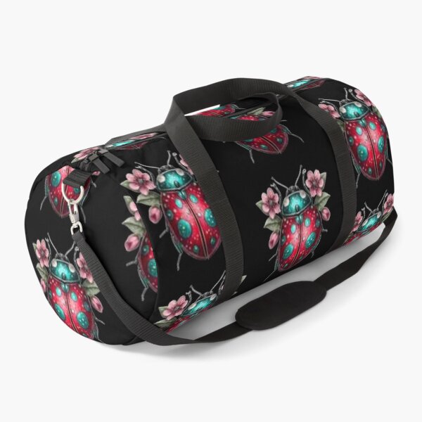 Item preview, Colorful Ladybug with Flowers designed and sold by hrendika.