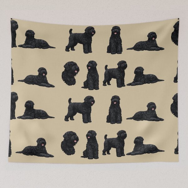 Item preview, Black Russian Terrier Dog Collection – Dog Breed Stickers designed and sold by blankTeeShirt.