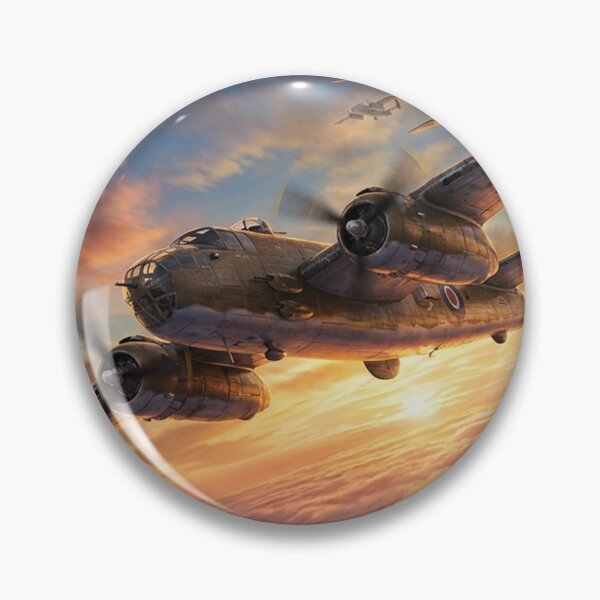 Item preview, B-24 Liberator Sunset Silhouette designed and sold by Airpower Art.