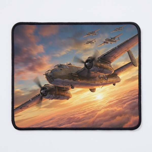 Item preview, B-24 Liberator Sunset Silhouette designed and sold by Airpower Art.
