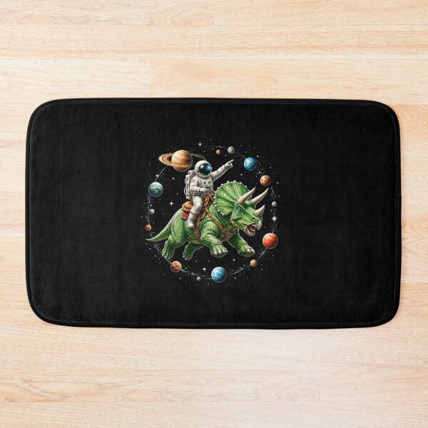 Item preview, Astronaut Dinosaur Triceratops Outer Space designed and sold by wansilastomi.