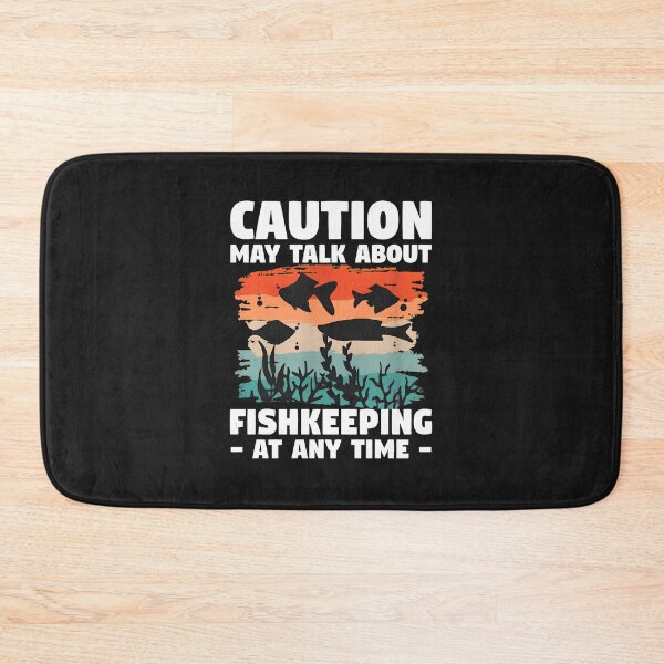 Item preview, Caution May Talk About Fishkeeping Retro Sunset designed and sold by hurychshomonj.