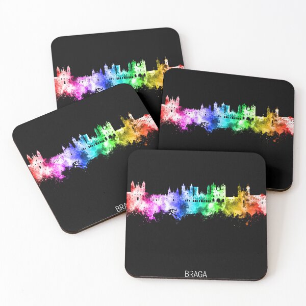 Item preview, Braga Portugal Skyline designed and sold by ArtPrints.
