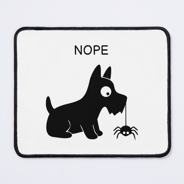 Item preview, Nope funny scottie dog halloween  designed and sold by FUEGO & NOX.