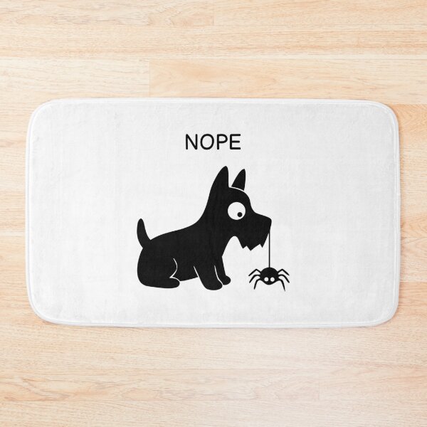 Item preview, Nope funny scottie dog halloween  designed and sold by FUEGO & NOX.