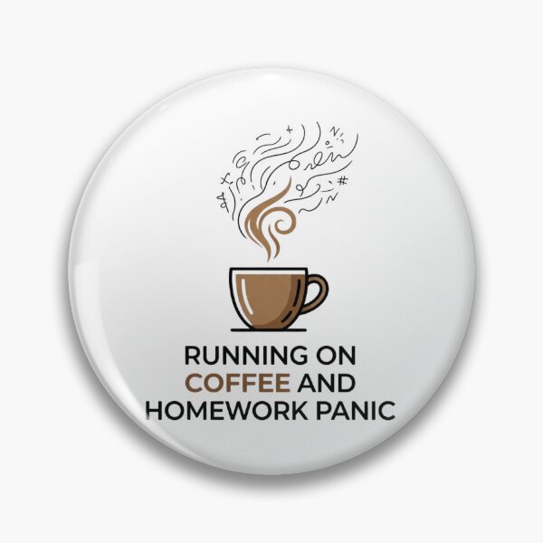 Item preview, Running on Coffee and Homework Panic designed and sold by RunningWhiskers.