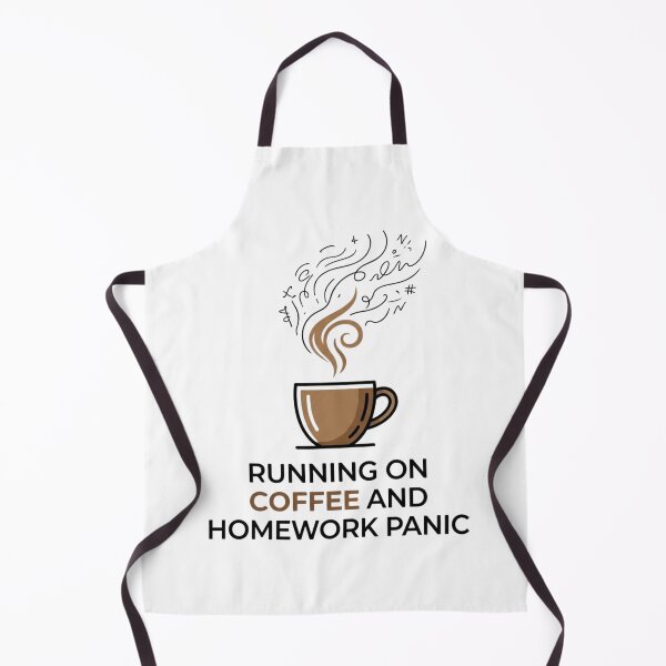 Item preview, Running on Coffee and Homework Panic designed and sold by RunningWhiskers.