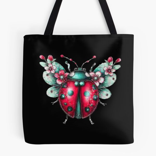 Item preview, Floral Winged Ladybug designed and sold by hrendika.