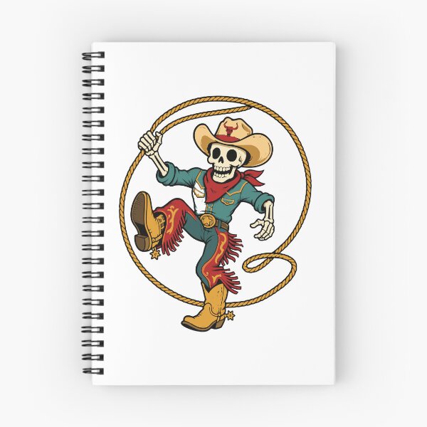 Item preview, Dancing Cowboy Skeletons Wild West Halloween Design designed and sold by JansenGS.