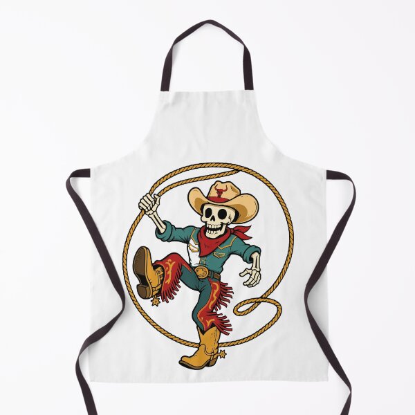 Item preview, Dancing Cowboy Skeletons Wild West Halloween Design designed and sold by JansenGS.