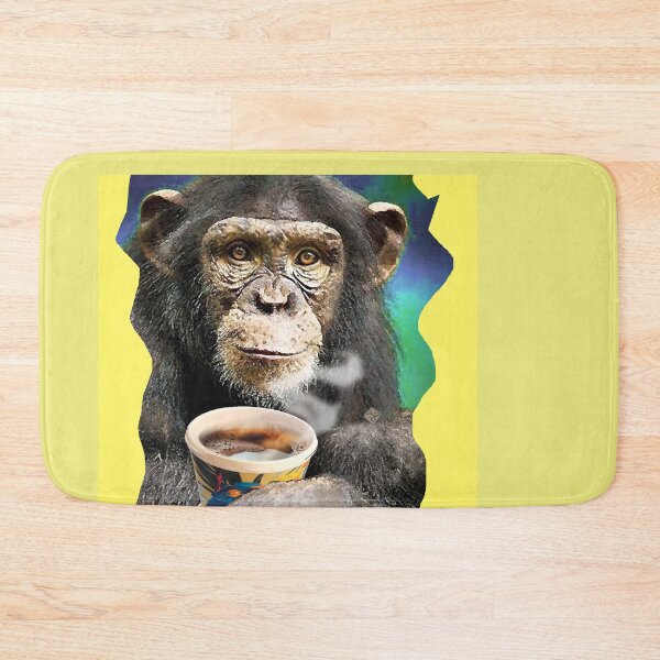 Item preview, Coffee Chimp - Monkey (by ACCI) designed and sold by VanyssaGraphics.
