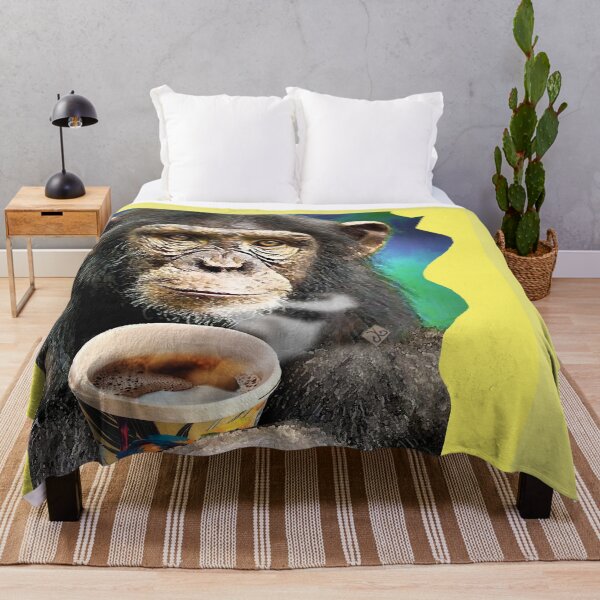 Artikelvorschau, Coffee Chimp - Monkey (by ACCI) entworfen und verkauft von VanyssaGraphics.
