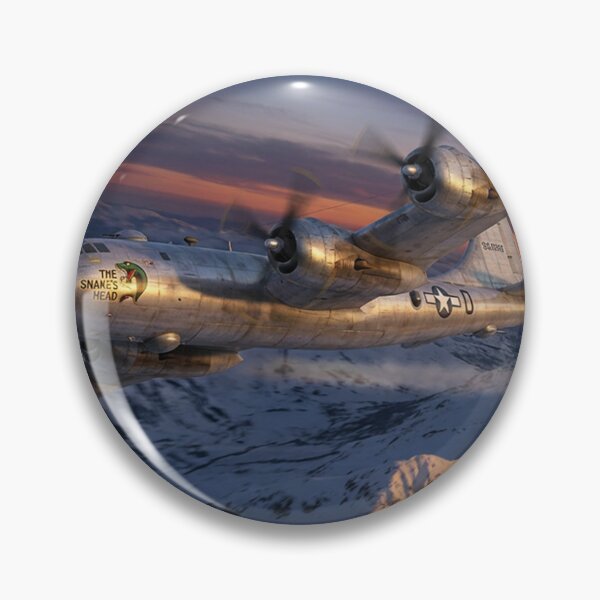 Item preview, B-29 Superfortress Over Snowy Peaks designed and sold by Airpower Art.