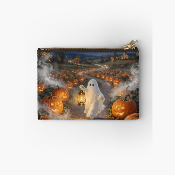 Item preview, Enchanted Halloween Ghost Pumpkin Path designed and sold by cr6zym1nd.