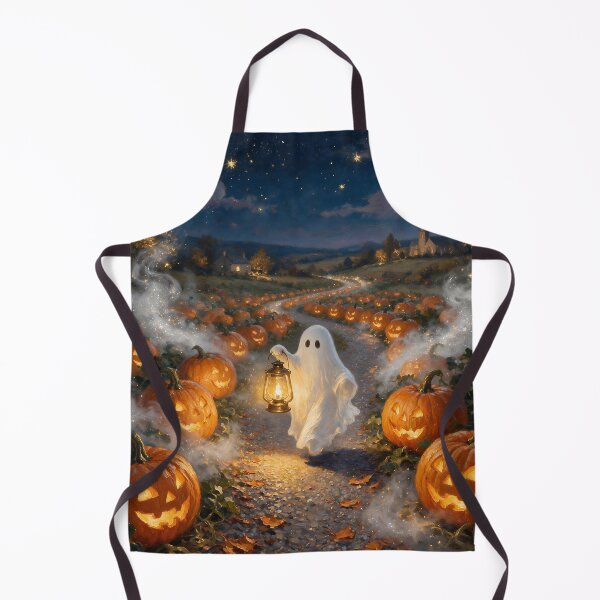 Item preview, Enchanted Halloween Ghost Pumpkin Path designed and sold by cr6zym1nd.
