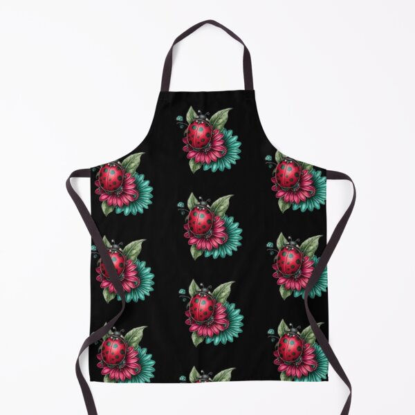 Item preview, Ladybug on Colorful Flowers designed and sold by hrendika.