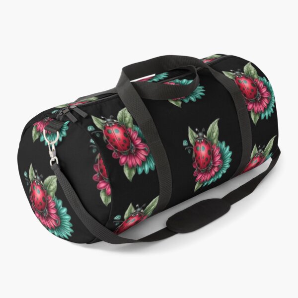 Item preview, Ladybug on Colorful Flowers designed and sold by hrendika.