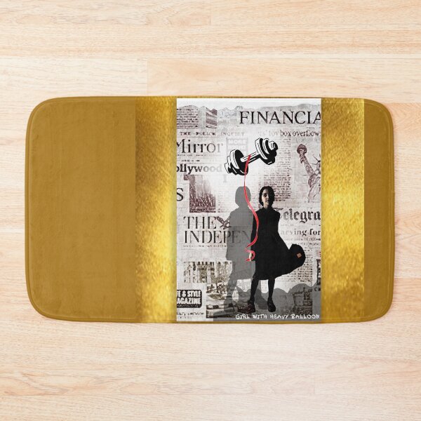 Item preview, Girl With Heavy Balloon (design ACCI) designed and sold by VanyssaGraphics.