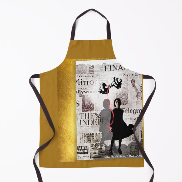 Item preview, Girl With Heavy Balloon (design ACCI) designed and sold by VanyssaGraphics.