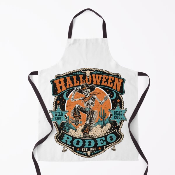 Item preview, Dancing Cowboy Skeletons Wild West Halloween Design designed and sold by JansenGS.