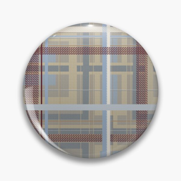 Item preview, Wheat & Blue Plaid — Textured Stripes with Deep Burgundy Contrast and ivory ribbons designed and sold by FaireWaveArt.