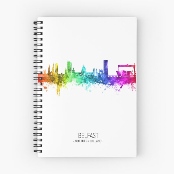 Item preview, Belfast Northern Ireland Skyline designed and sold by ArtPrints.