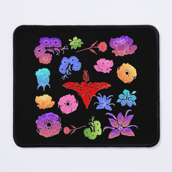 Item preview, Gradient Flowers Pattern designed and sold by zaoroo shop.