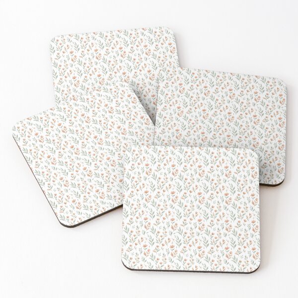 Item preview, Watercolor Boho Floral Pattern - Sage Leaves and Terracotta designed and sold by conamor-bymel.