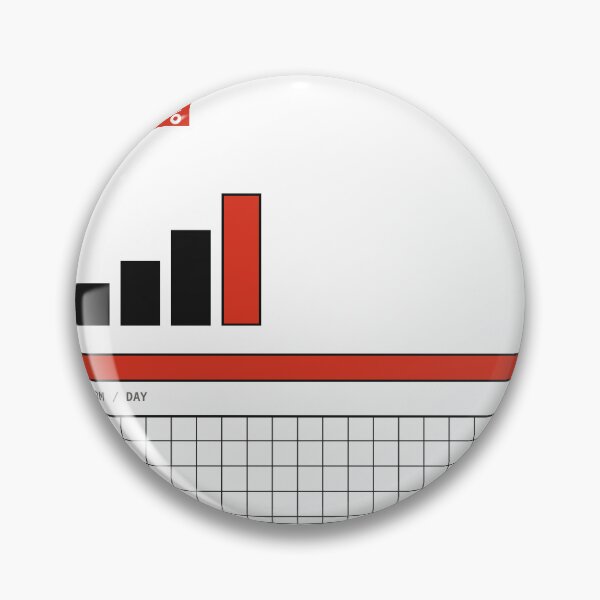 Item preview, Screen Time Up 300% Sticker designed and sold by PlusScanner.